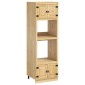 vidaXL Ντουλαπιού (Cabinet) SKI Μέλι Καφέ 66 x 58 x 207 εκ