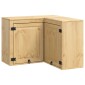 vidaXL Ντουλαπιού (Cabinet) SKI Μέλι Καφέ 80 x 80 x 60 εκ.