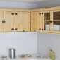 vidaXL Ντουλαπιού (Cabinet) SKI Μέλι Καφέ 80 x 80 x 60 εκ.