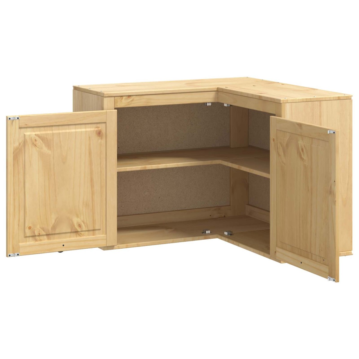vidaXL Ντουλαπιού (Cabinet) SKI Μέλι Καφέ 80 x 80 x 60 εκ.