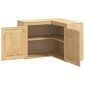 vidaXL Ντουλαπιού (Cabinet) SKI Μέλι Καφέ 80 x 80 x 60 εκ.