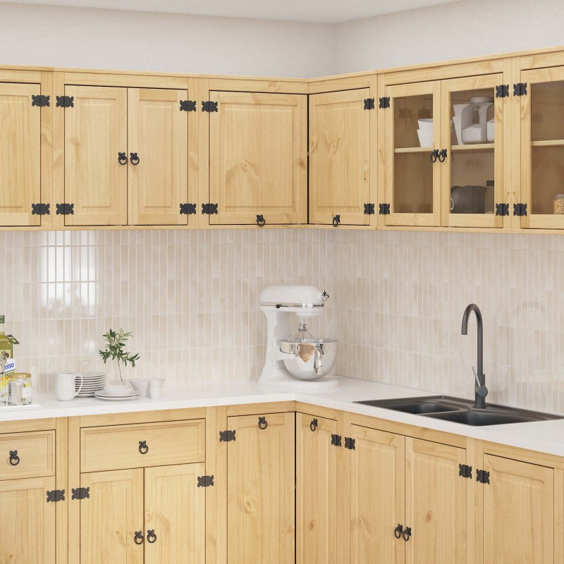 vidaXL Ντουλαπιού (Cabinet) SKI Μέλι Καφέ 80 x 80 x 60 εκ.