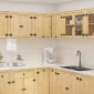 vidaXL Ντουλαπιού (Cabinet) SKI Μέλι Καφέ 80 x 80 x 60 εκ.