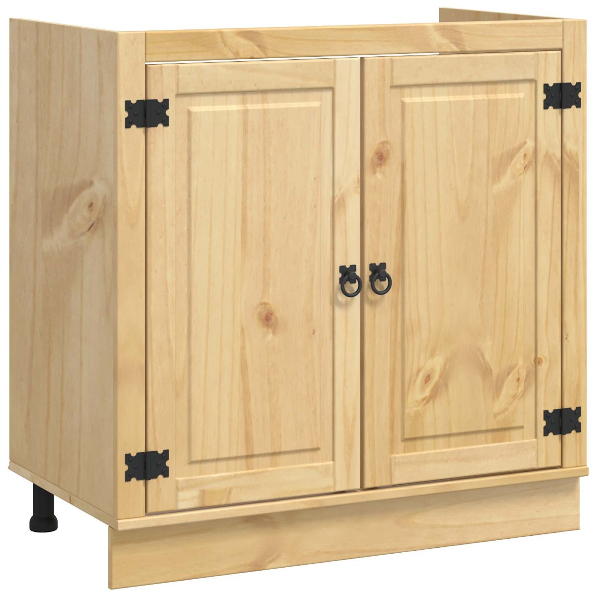 vidaXL Ντουλαπιού (Cabinet) SKI Μέλι Καφέ 80 x 46 x 81 εκ