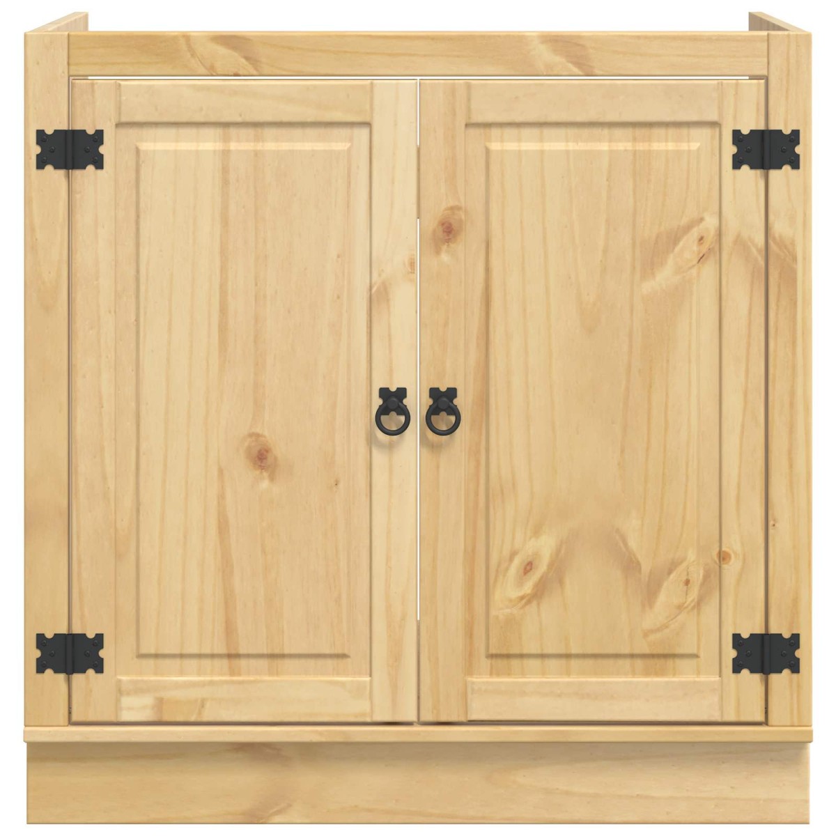 vidaXL Ντουλαπιού (Cabinet) SKI Μέλι Καφέ 80 x 46 x 81 εκ