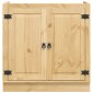 vidaXL Ντουλαπιού (Cabinet) SKI Μέλι Καφέ 80 x 46 x 81 εκ