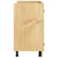 vidaXL Ντουλαπιού (Cabinet) SKI Μέλι Καφέ 80 x 46 x 81 εκ