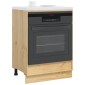 vidaXL Ντουλαπιού (Cabinet) SKI Μέλι Καφέ 60 x 46 x 81 εκ