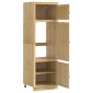 vidaXL Ντουλαπιού (Cabinet) SKI Μέλι Καφέ 66 x 58 x 207 εκ