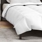 vidaXL Χειμερινό Παπλωματοθήκη 155 x 200 εκ. Χειμώνας Φτερό Λευκό