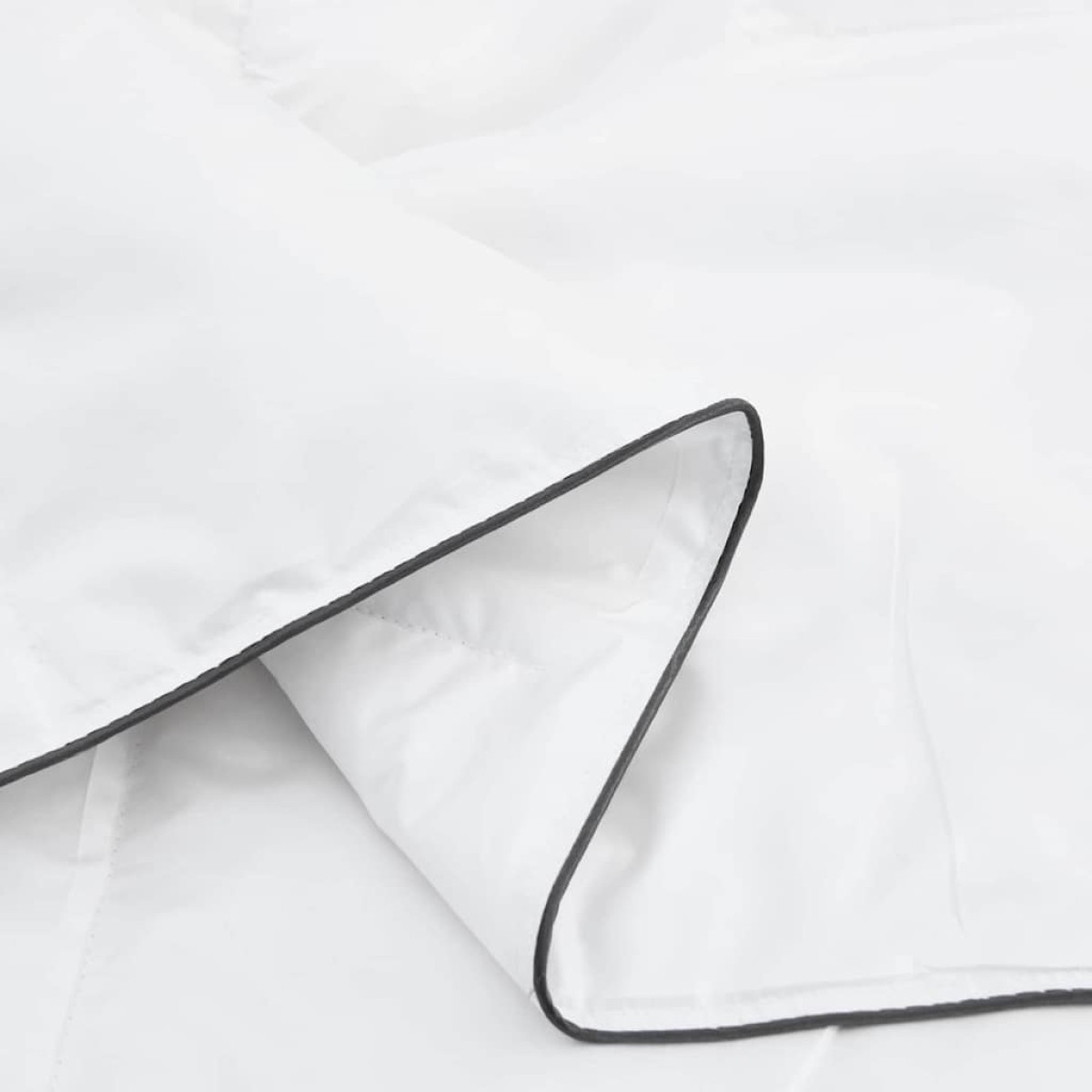 vidaXL Χειμερινό Παπλωματοθήκη 140 x 220 cm Χειμώνας Φτερό Λευκό