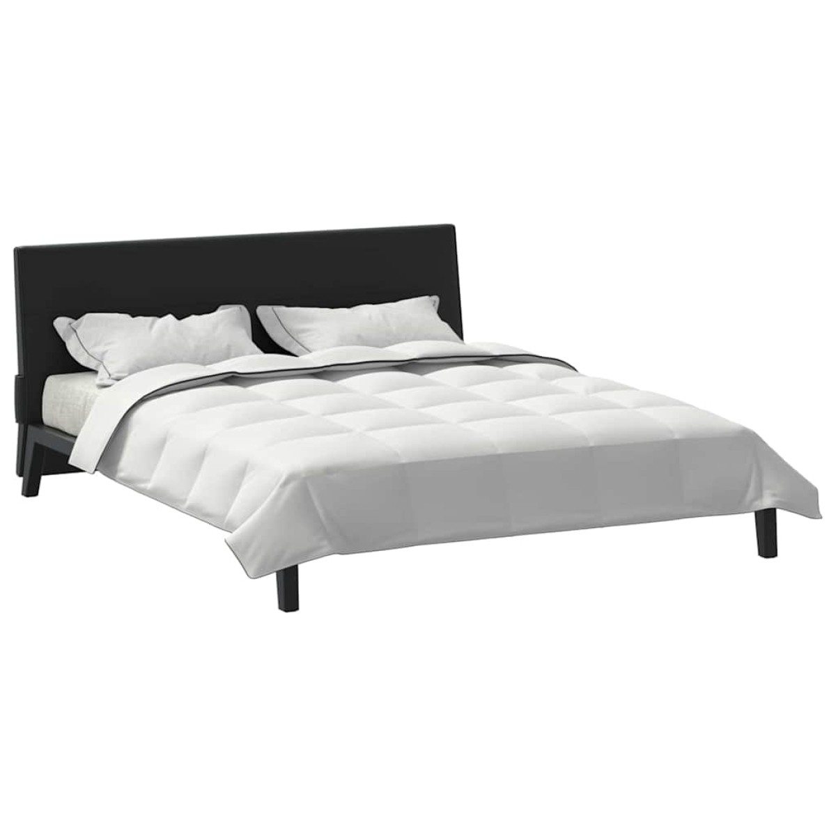 vidaXL Χειμερινό Παπλωματοθήκη 260 x 220 εκ. Χειμώνας Φτερό Λευκό