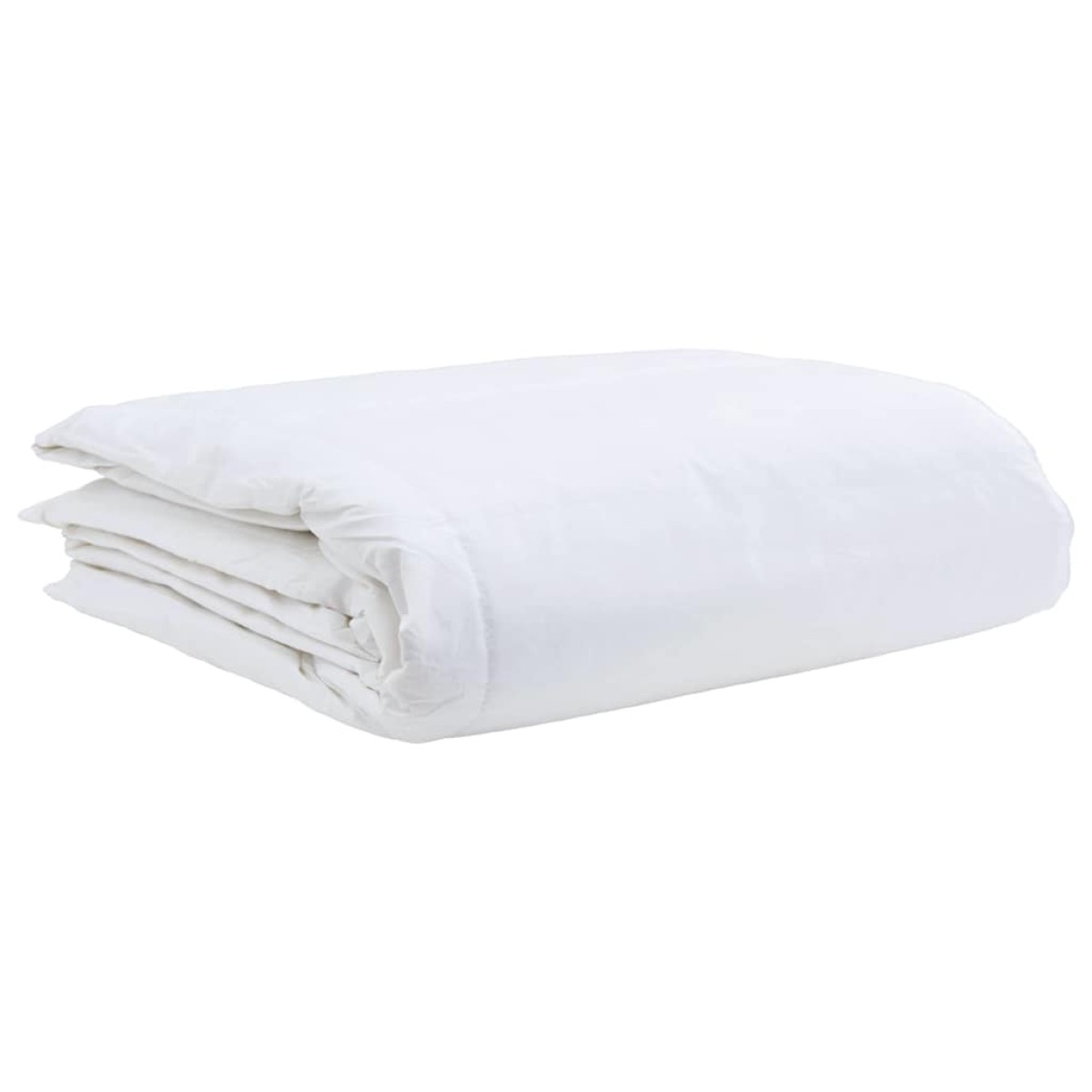 vidaXL Καλοκαιρινό Παπλωματοθήκη 140 x 220 cm Καλοκαίρι Φτερό Λευκό