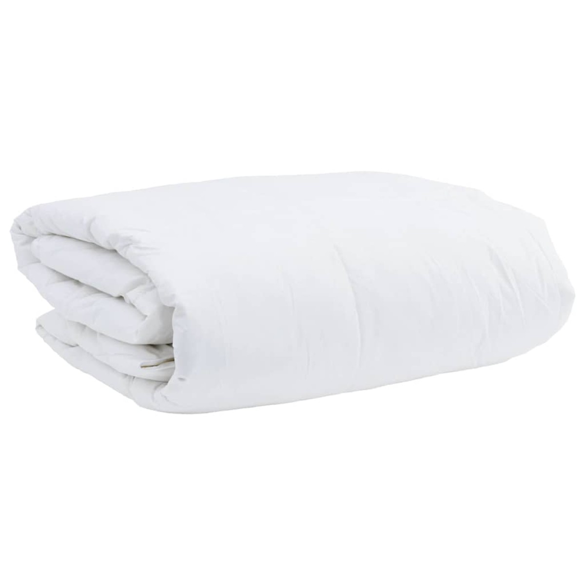 vidaXL Χειμερινό Παπλωματοθήκη 140 x 220 cm Χειμώνας Φτερό Λευκό