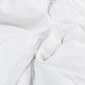vidaXL Χειμερινό Παπλωματοθήκη 155 x 220 cm Χειμώνας Φτερό Λευκό