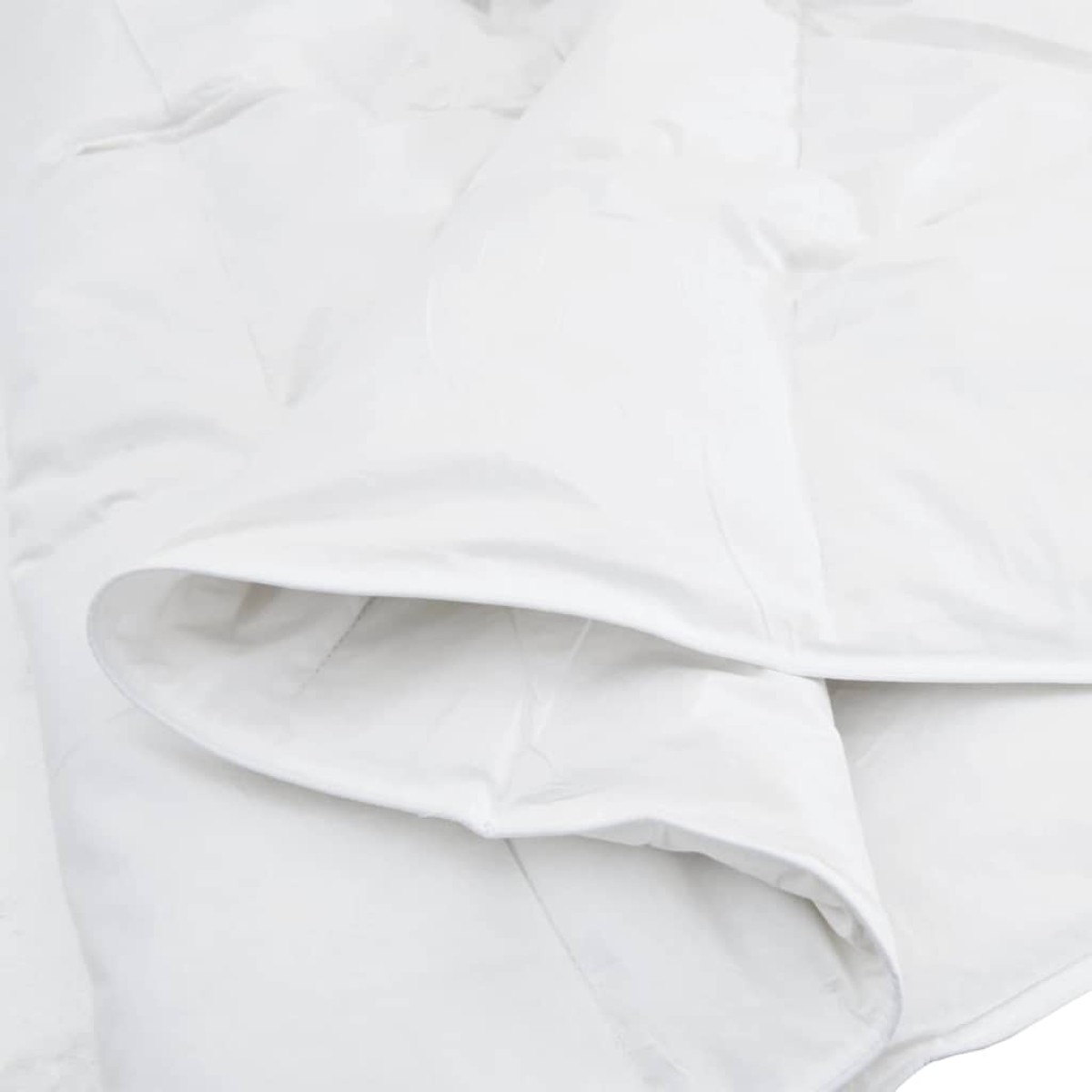 vidaXL Χειμερινό Παπλωματοθήκη 200 x 220 cm Χειμώνας Φτερό Λευκό