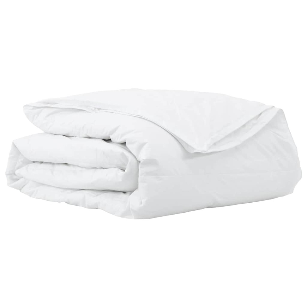 vidaXL Κουβέρτα 2 σε 1 Λευκό 200 x 220 cm Φτερό