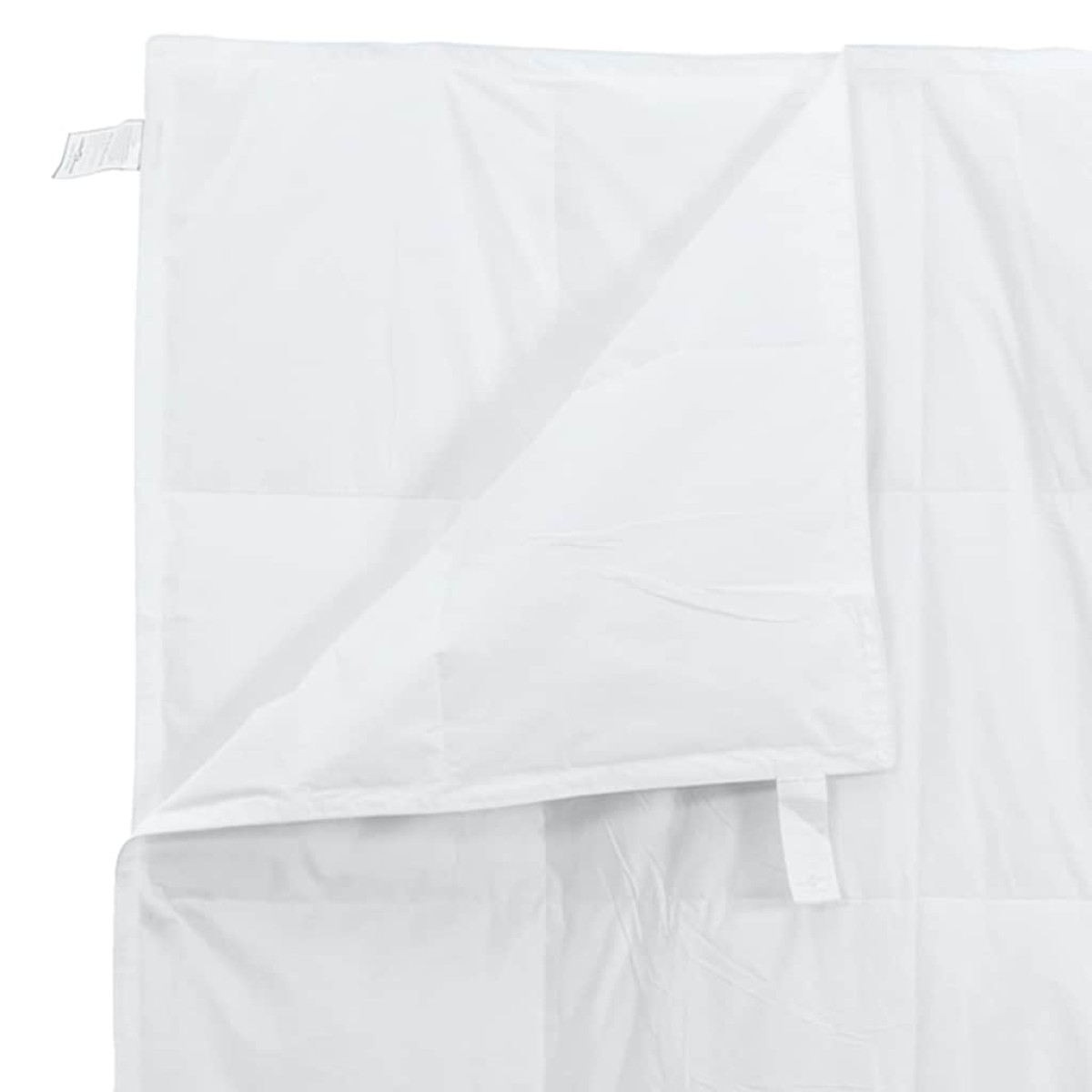 vidaXL Κουβέρτα 2 σε 1 Λευκό 200 x 220 cm Φτερό