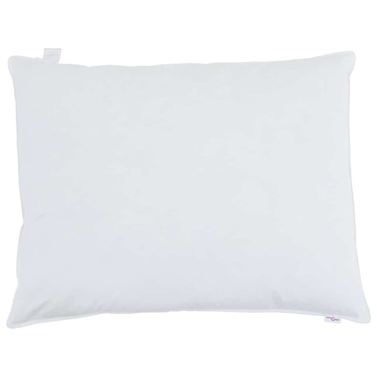 vidaXL Μαξιλάρι με μαξιλάρι Λευκό 40 x 60 cm Φτερό