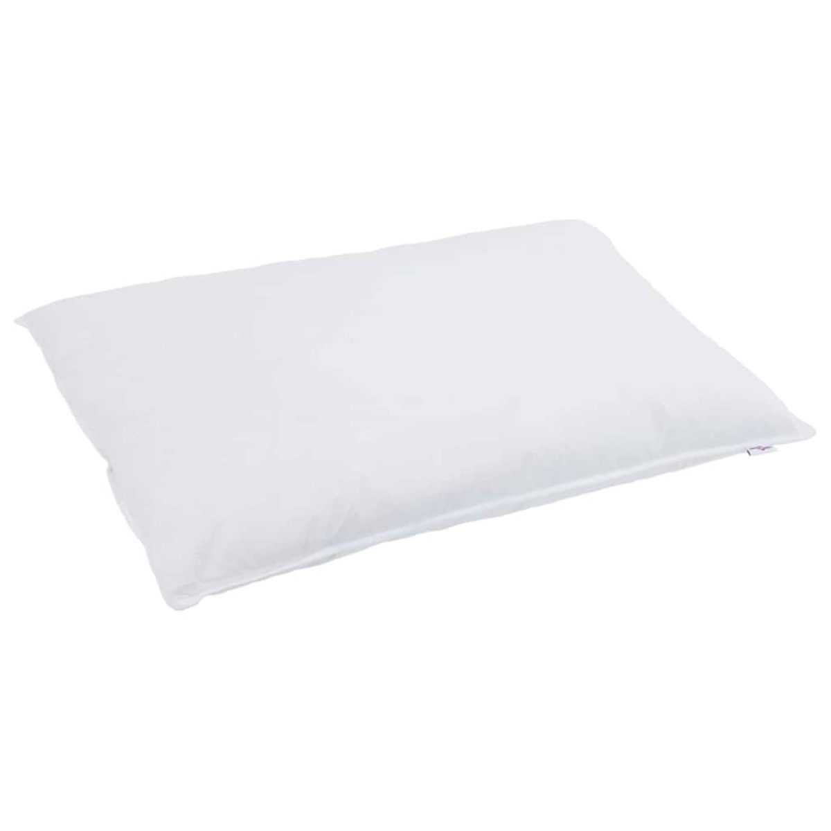 vidaXL Μαξιλάρι με μαξιλάρι Λευκό 40 x 80 cm Φτερό