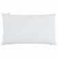 vidaXL Μαξιλάρι με μαξιλάρι Λευκό 40 x 80 cm Φτερό