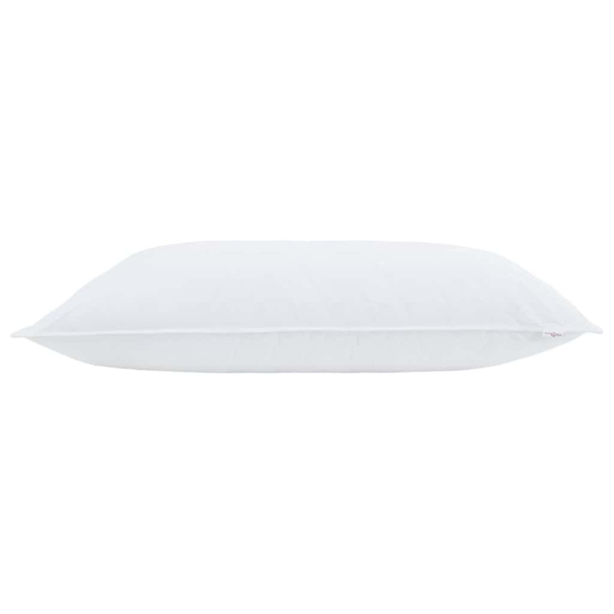 vidaXL Μαξιλάρι με μαξιλάρι Λευκό 40 x 80 cm Βαμβάκι
