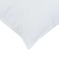 vidaXL Μαξιλάρι με μαξιλάρι Λευκό 40 x 80 cm Βαμβάκι
