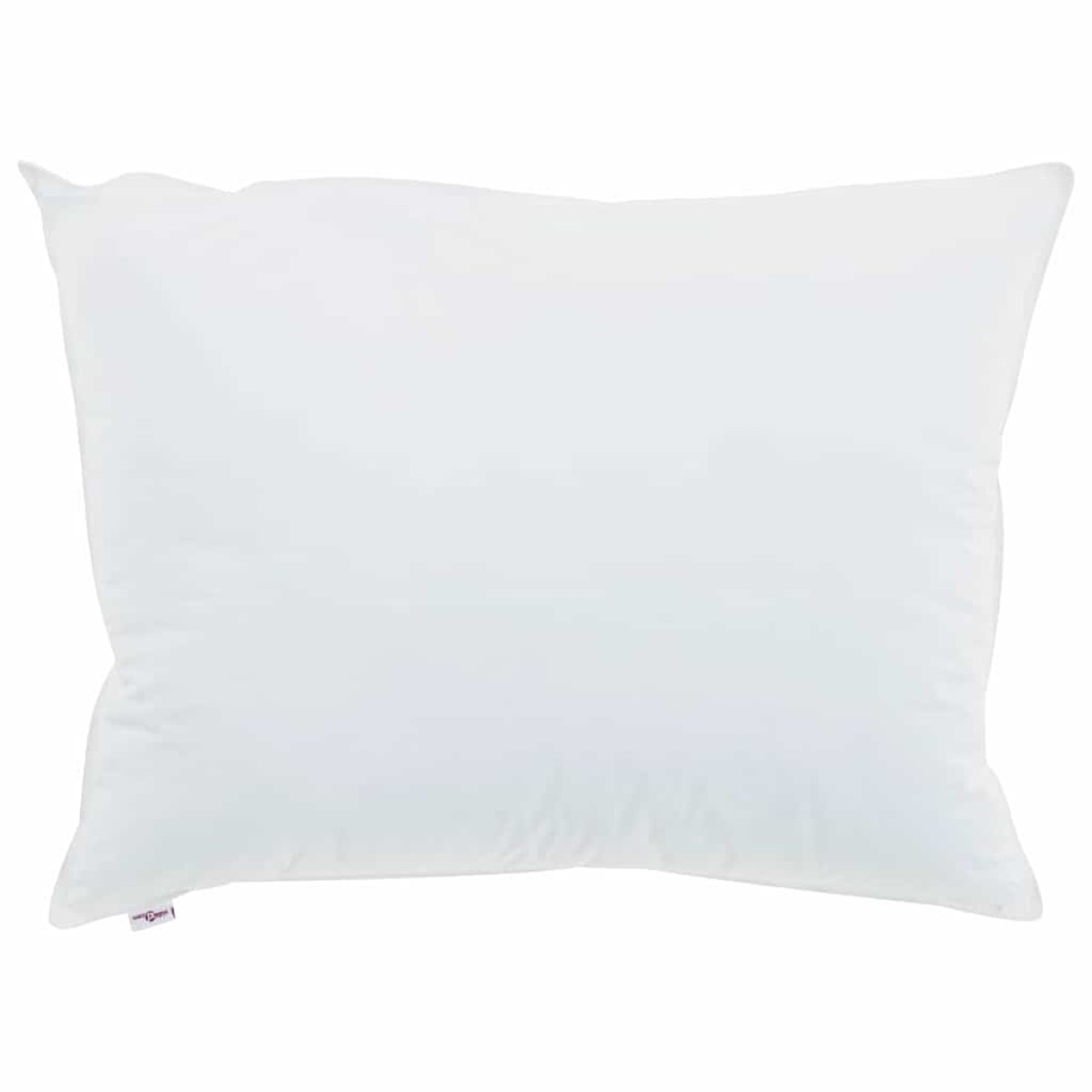 vidaXL Μαξιλάρι με μαξιλάρι Λευκό 50 x 70 cm Βαμβάκι