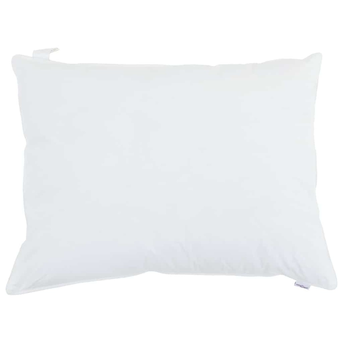 vidaXL Μαξιλάρι με μαξιλάρι Λευκό 50 x 75 cm Βαμβάκι