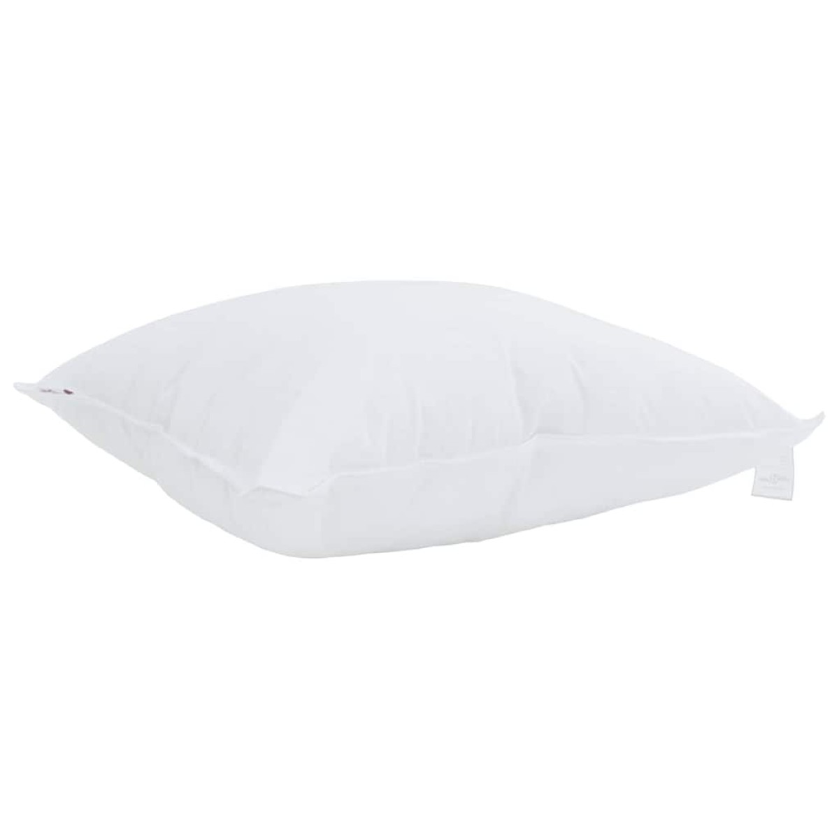 vidaXL Μαξιλάρι με μαξιλάρι Λευκό 80 x 80 cm Βαμβάκι