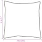 vidaXL Μαξιλάρι 2 τμχ. 60 x 60 cm Βαμβάκι Λευκό