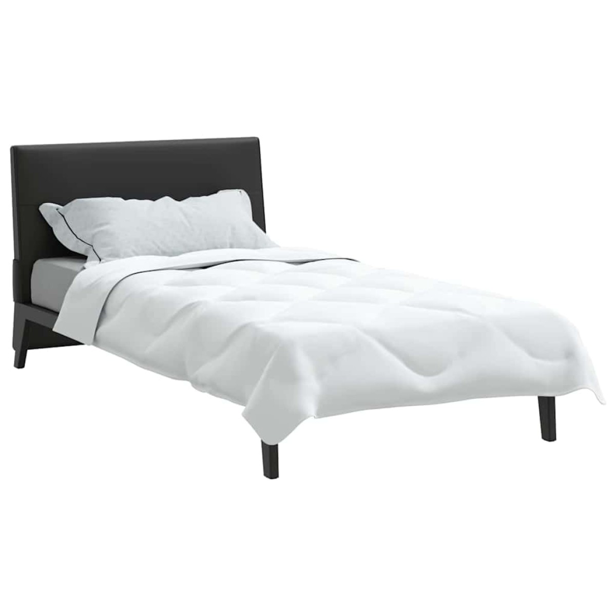 vidaXL Καλοκαιρινό Παπλωματοθήκη 220 x 155 x 3 εκ Καλοκαίρι Λευκό