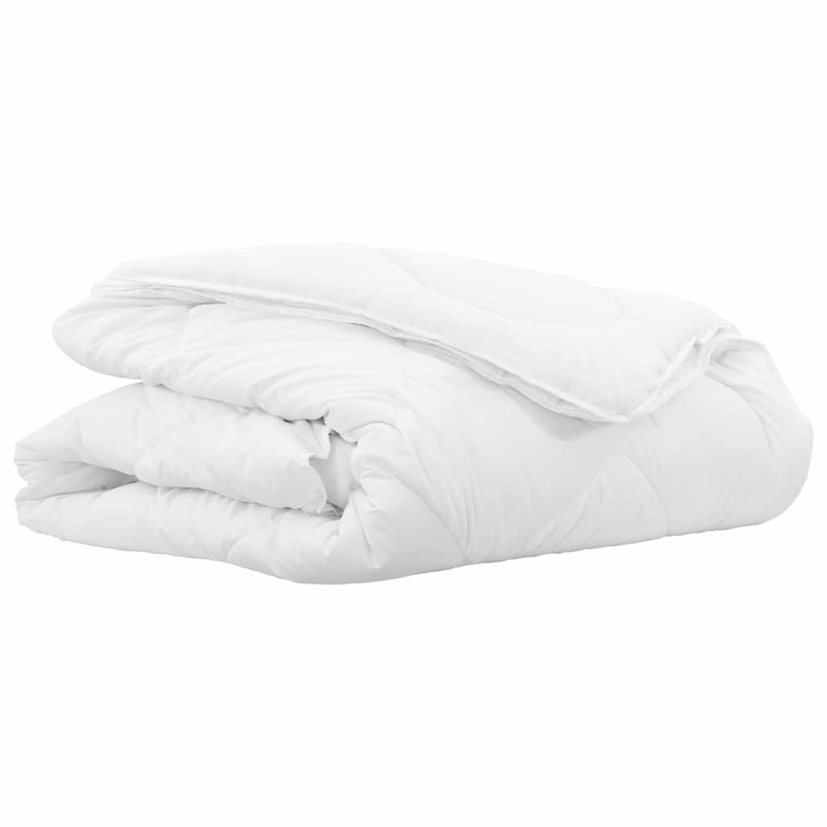 vidaXL Κουβέρτα 2 σε 1 200 x 140 x 10 εκ Χειμώνας Πολυεστέρας Λευκό