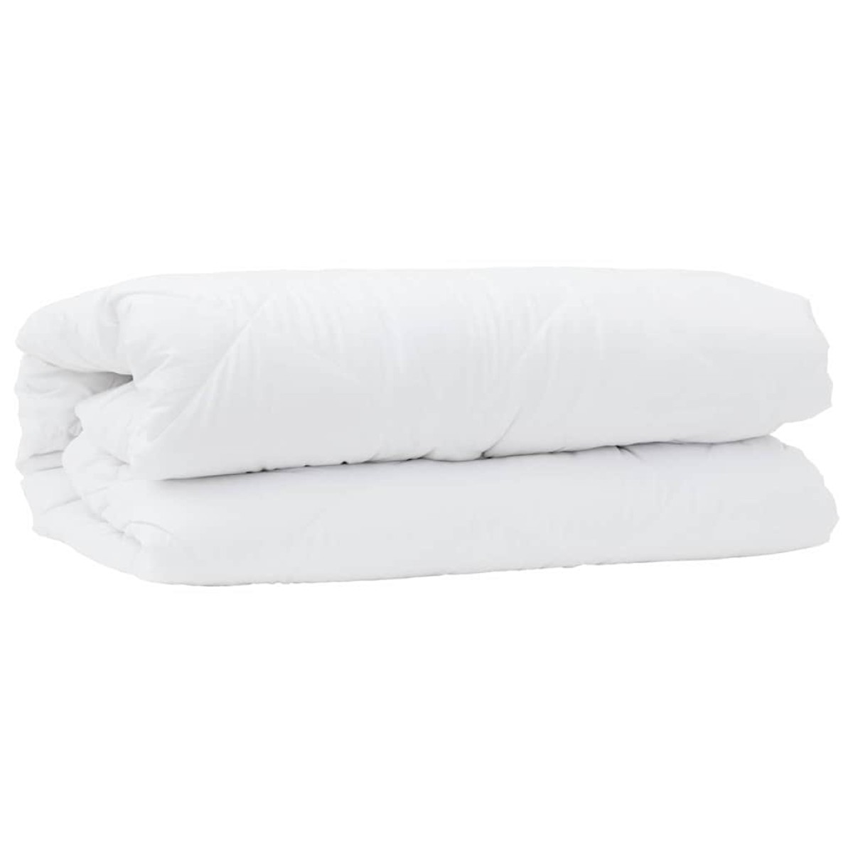 vidaXL Κουβέρτα 2 σε 1 200 x 155 x 10 εκ Χειμώνας Πολυεστέρας Λευκό