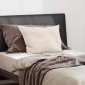 vidaXL Μαξιλάρι Λευκό 40 x 60 cm Βαμβάκι και Πολυεστέρας