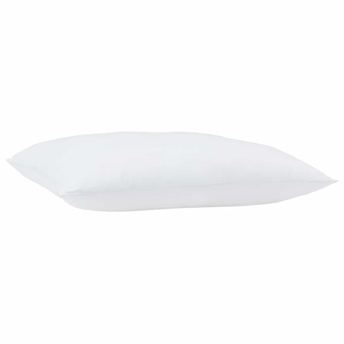 vidaXL Μαξιλάρι Λευκό 75 x 52 x 20 εκ Βαμβάκι και Πολυεστέρας