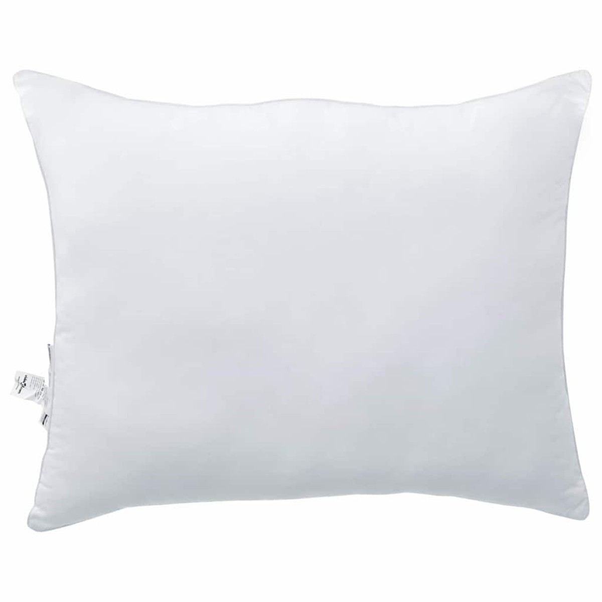 vidaXL Μαξιλάρι 2 τμχ. 61 x 41 x 20 εκ Βαμβάκι και Πολυεστέρας Λευκό