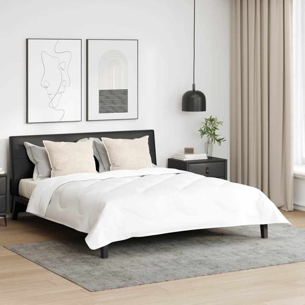 vidaXL Μαξιλάρι 2 τμχ. 75 x 50 x 20 εκ Βαμβάκι και Πολυεστέρας Λευκό