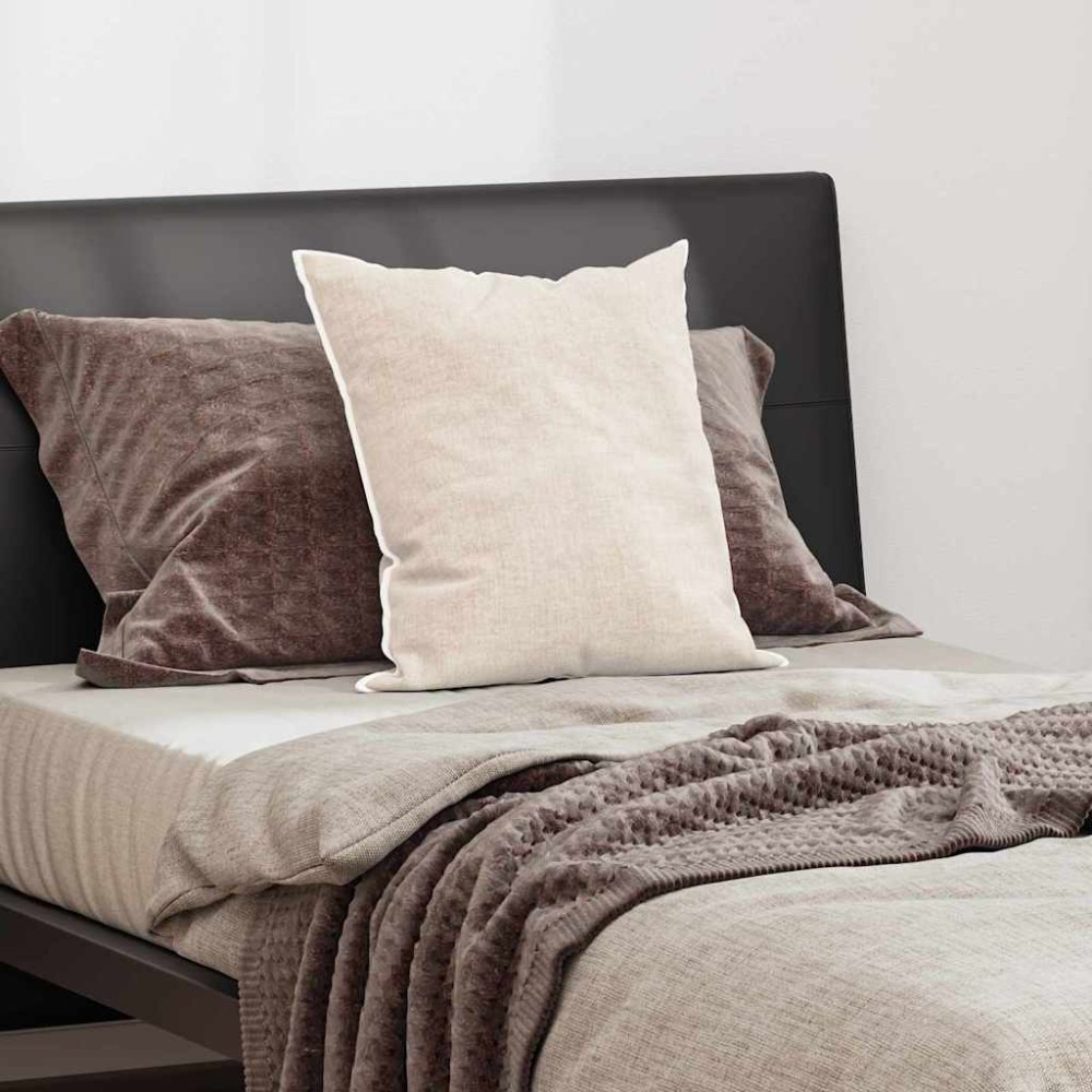 vidaXL Μαξιλάρι με μαξιλάρι Λευκό 61 x 41 x 20 εκ Πολυεστέρας