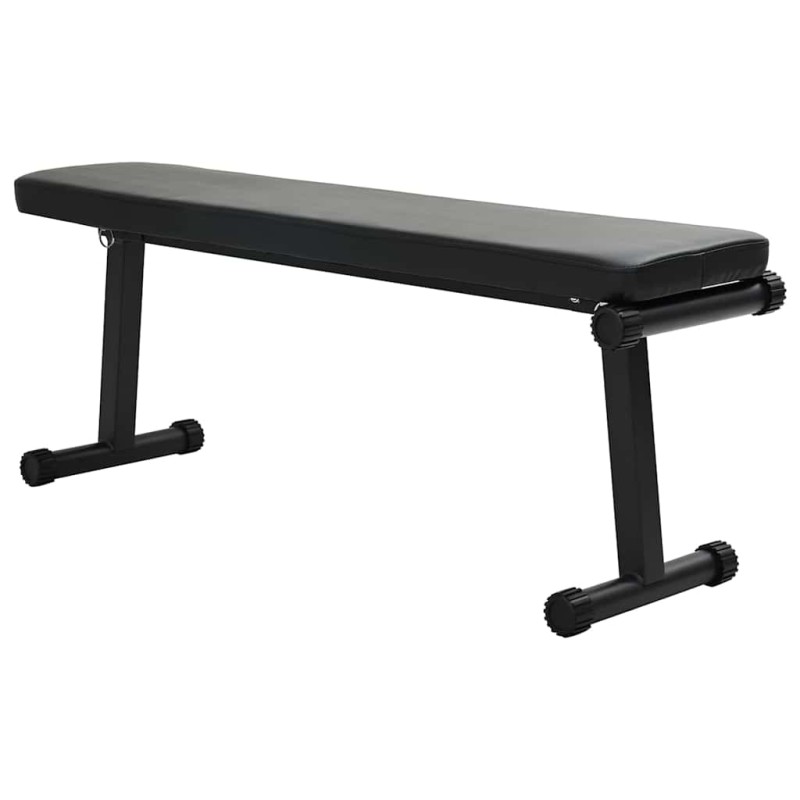 vidaXL Πάγκος Βαρών Μαύρο 108 x 27 x 41 εκ.
