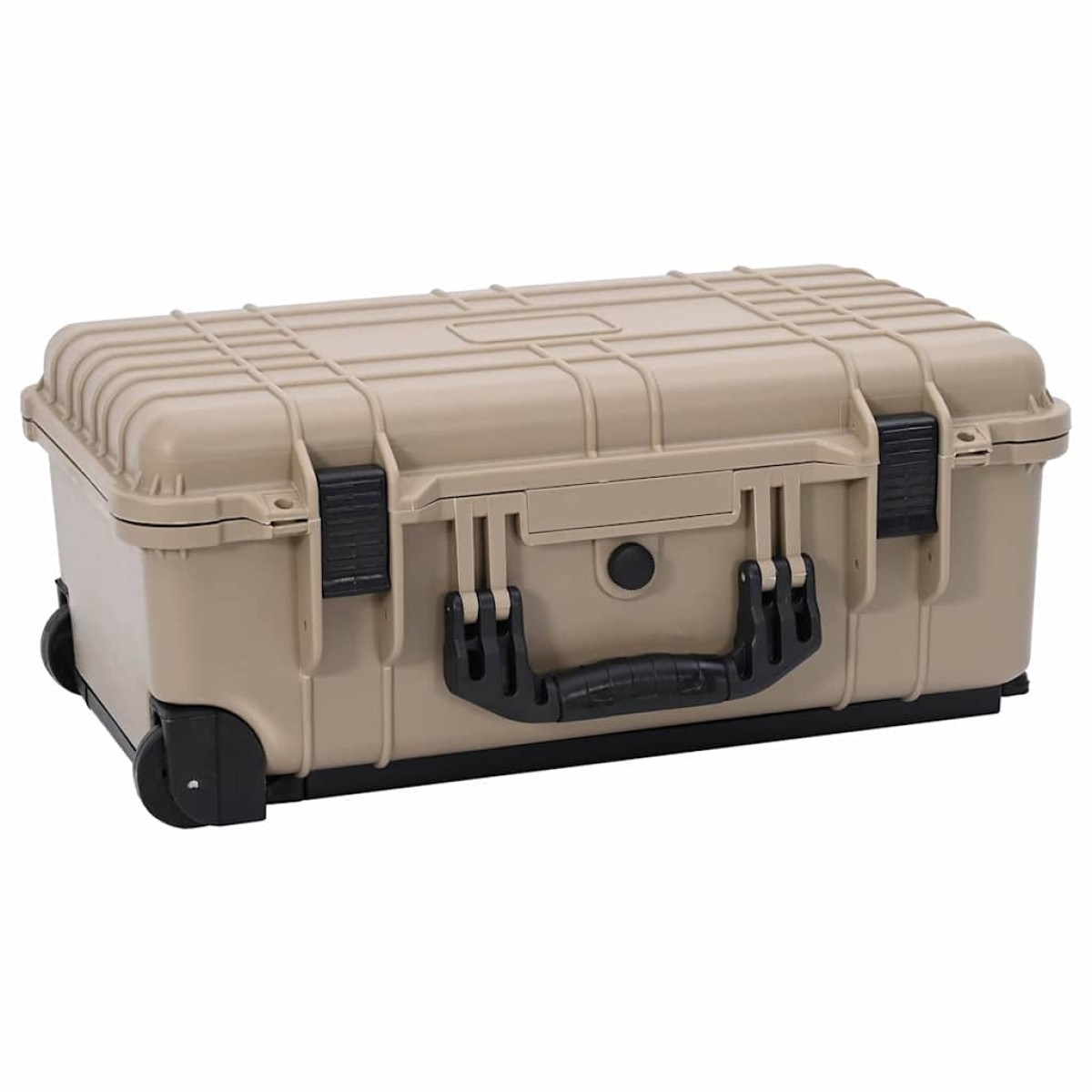 vidaXL Σκληρή βαλίτσα Άμμος 56 x 35 x 23 cm Πολυπροπυλένιο και ABS