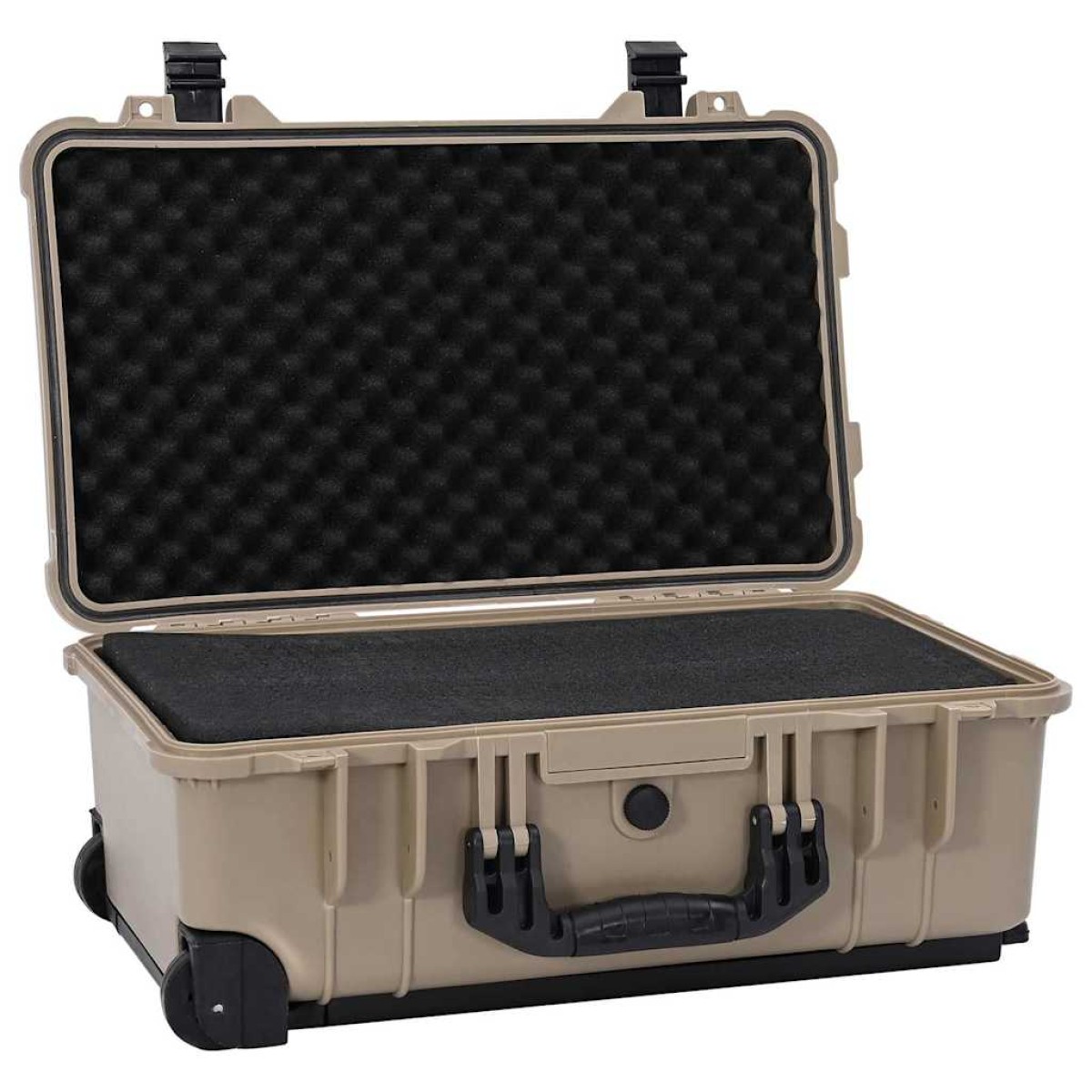vidaXL Σκληρή βαλίτσα Άμμος 56 x 35 x 23 cm Πολυπροπυλένιο και ABS