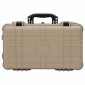vidaXL Σκληρή βαλίτσα Άμμος 56 x 35 x 23 cm Πολυπροπυλένιο και ABS