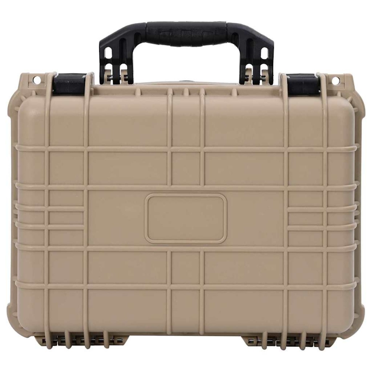 vidaXL Σκληρή βαλίτσα με αποθήκευση Άμμος 40,5 x 33 x 17,5 εκ.