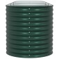 vidaXL Ανεβασμένο Κρεβάτι Πράσινο 320 x 80 x 81 cm Ατσάλι