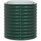 vidaXL Ανεβασμένο Κρεβάτι Πράσινο 240 x 80 x 81 cm Ατσάλι