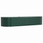 vidaXL Ανεβασμένο Κρεβάτι Πράσινο 240 x 80 x 44 cm Ατσάλι