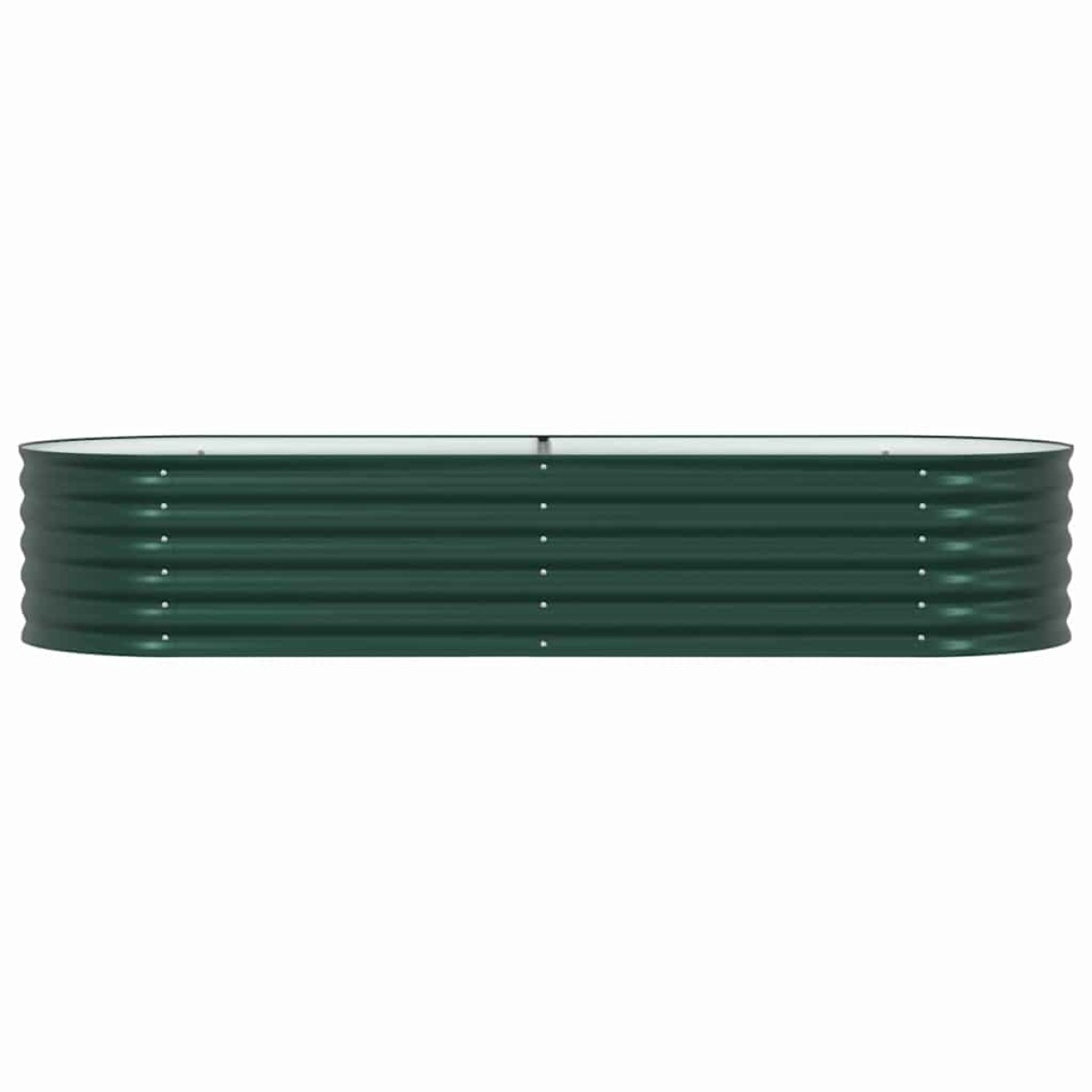 vidaXL Ανεβασμένο Κρεβάτι Πράσινο 240 x 80 x 44 cm Ατσάλι