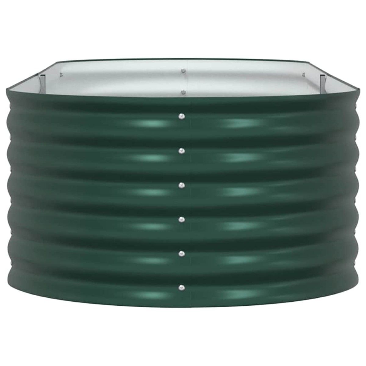 vidaXL Ανεβασμένο Κρεβάτι Πράσινο 240 x 80 x 44 cm Ατσάλι