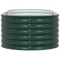 vidaXL Ανεβασμένο Κρεβάτι Πράσινο 240 x 80 x 44 cm Ατσάλι